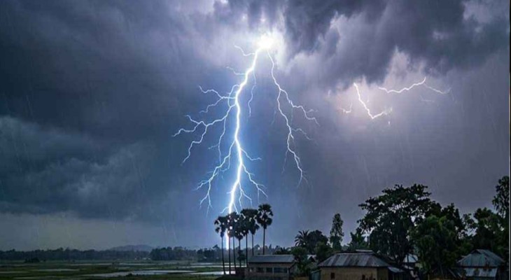 বগুড়াসহ উত্তারঞ্চলের চার জেলায় বজ্রপাতে নিহত ১০